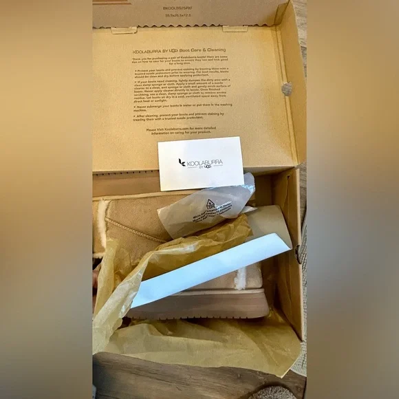 Koolaburra Uggs Ultra Mini Platform Ankle Boots - Picture 5 of 6